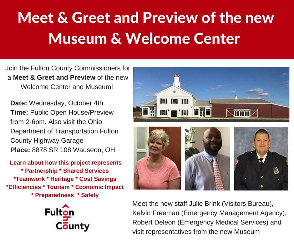 Meet and Greet for the new museum welcome center
